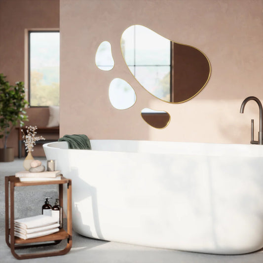 Hubba Pebble Wall Mirrors, Set of 3